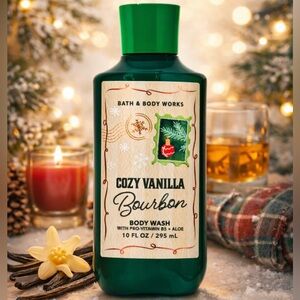 Bath & Body Works Cozy Vanilla Bourbon Body Wash